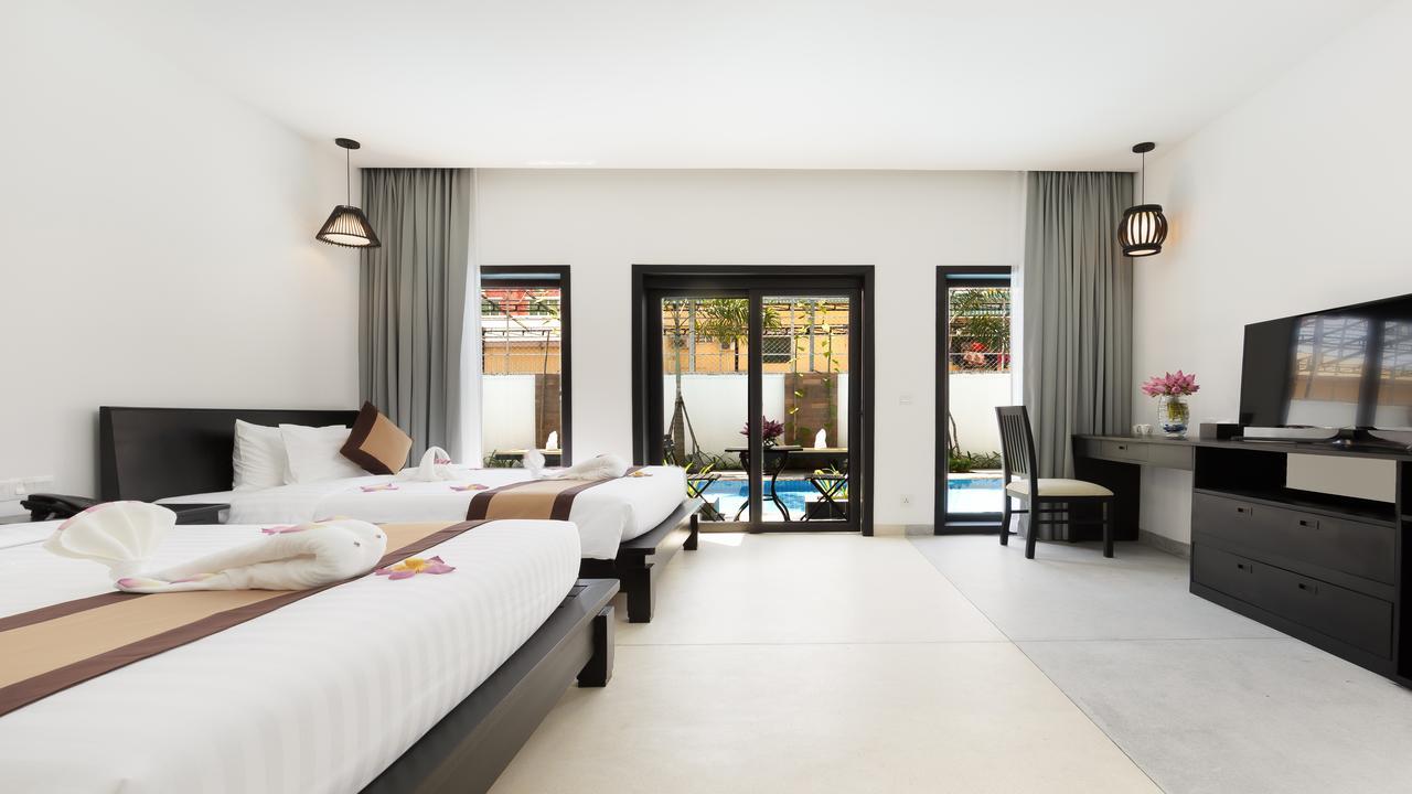 Aroma Angkor Boutique Hotel Siem Reap Exterior foto