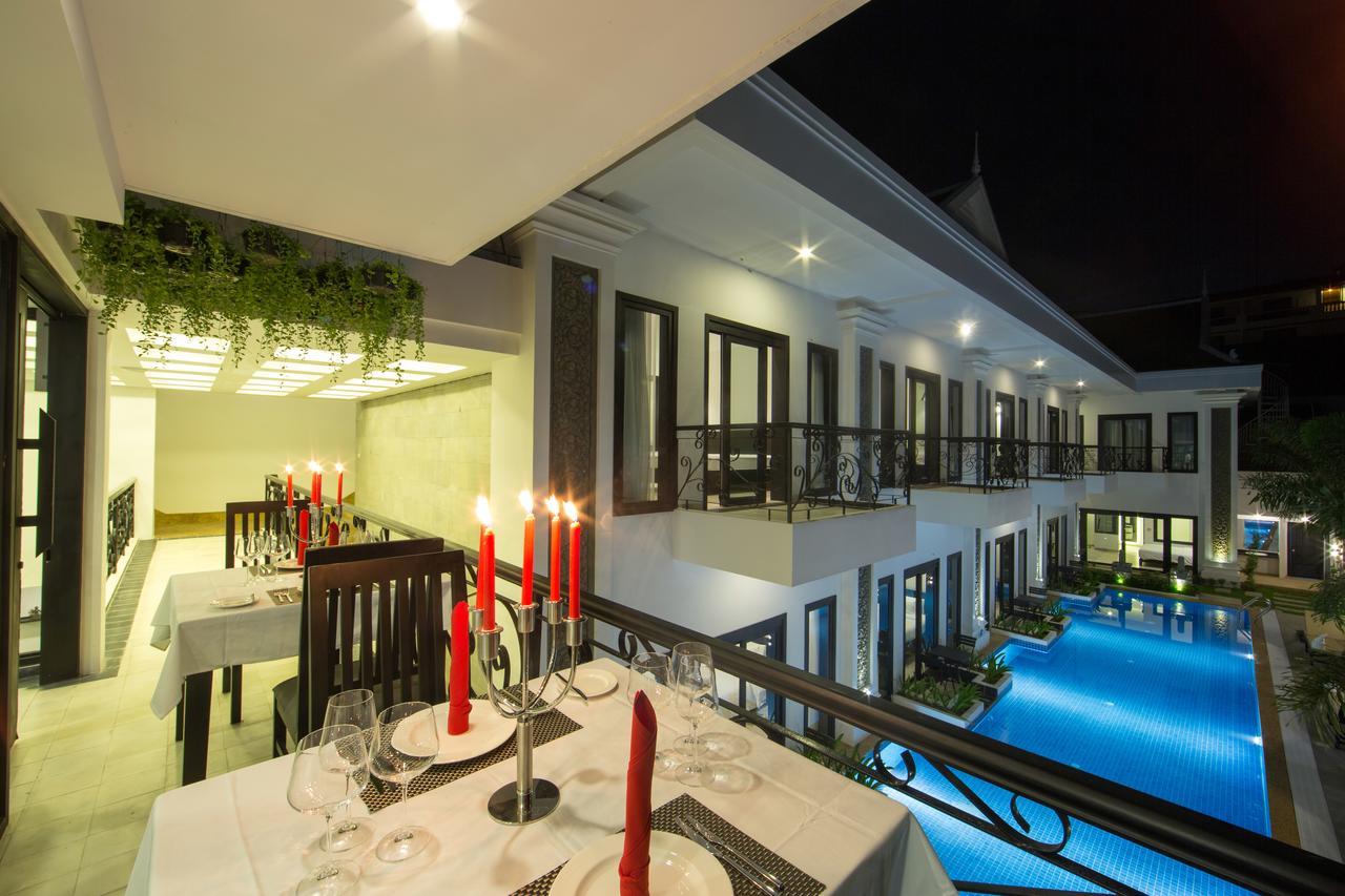 Aroma Angkor Boutique Hotel Siem Reap Exterior foto